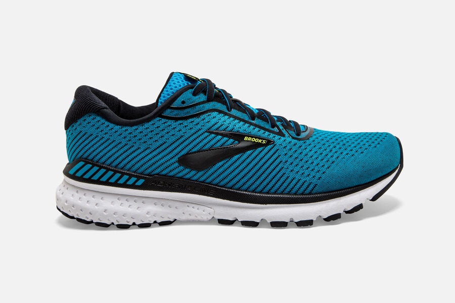 Tenis Brooks Glycerin 15 Masculino Brasil - Tenis Corrida Brooks Masculino  Azul Marinho/Azuis/Pretas